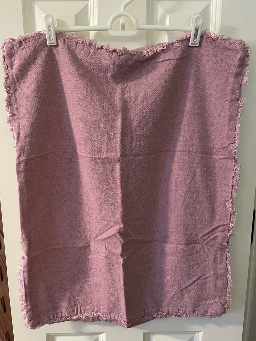 Casaluna Mauve Linen Blend Standard Sham